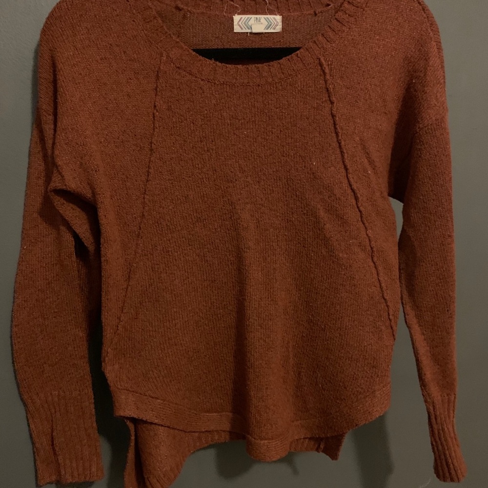 Orange sweater